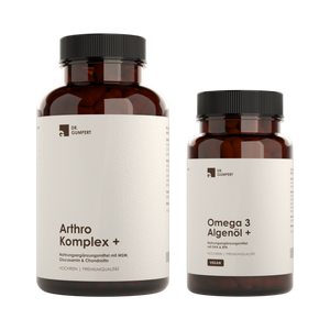 Dr. Gumpert Herz & Knochen-Paket mit Omega-3, Glucosamin, Chondroitin und MSM (90 + 60 Kapseln)